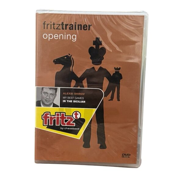 NEW SEALED Fritztrainer Opening Alexei Shirov My Best Games in the Sicilian - Picture 2 of 3